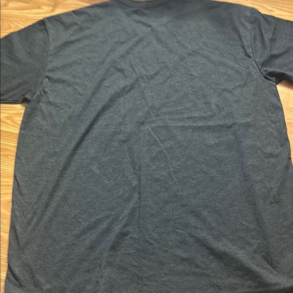 Black Short Sleeve Tee with Nature Graphic - Picture 4 of 7